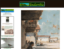 Tablet Screenshot of hondarribia.com
